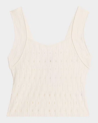 Simkhai Gentry Knit Tank Top In Neutral