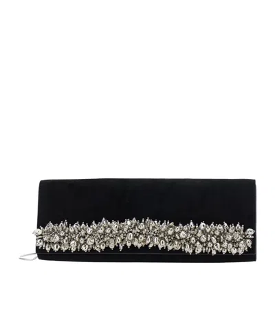 Simkhai Genuine Leather Women's Clutch In Black