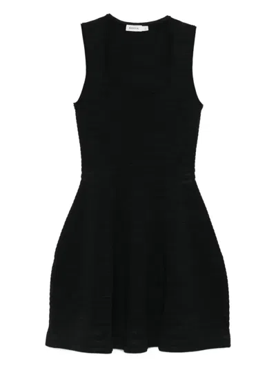 Simkhai Ribbed Sleeveless Dress In Black