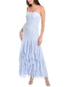 Simkhai Gertrude Gown In Blue