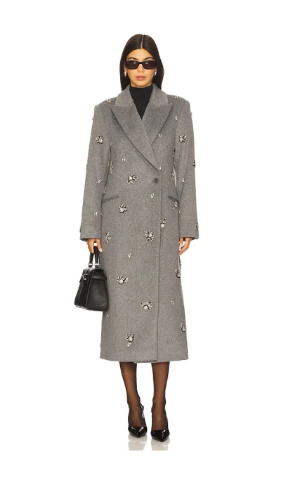 Simkhai Gianni Coat In Gray