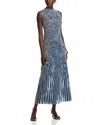 Simkhai Giovanna Dress In Marine Multi