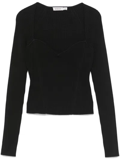 Simkhai Giuliana Sweater In Black