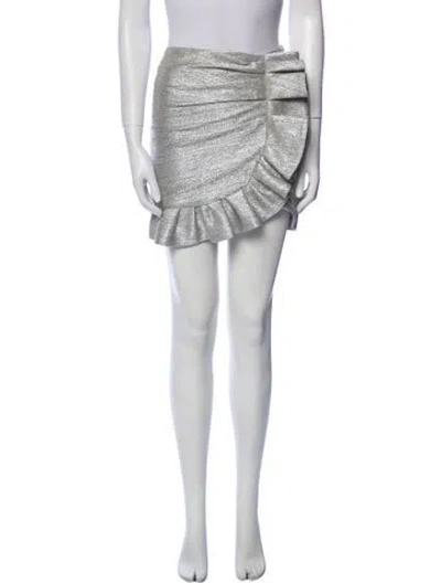 Pre-owned Simkhai Glitter Accents Mini Skirt