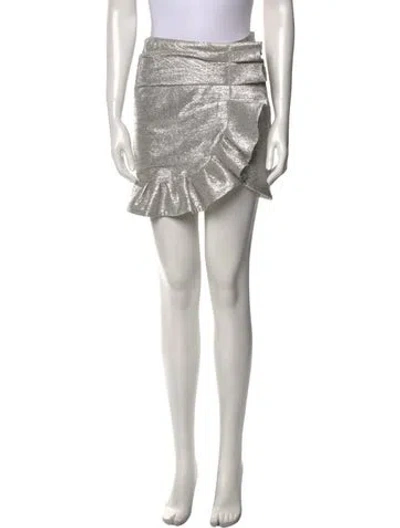 Pre-owned Simkhai Glitter Accents Mini Skirt