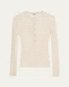 Simkhai Gracen Cardigan In Sand Multi