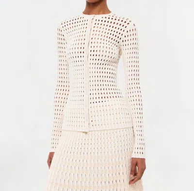 Simkhai Gracen Knit Cardigan In Natural In Neutral