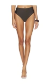 Simkhai Gracie Shell Bikini Bottom In Brown