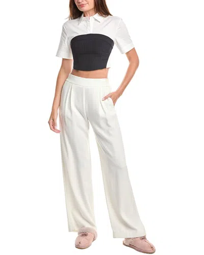 Simkhai Granger Combo Shirt In White