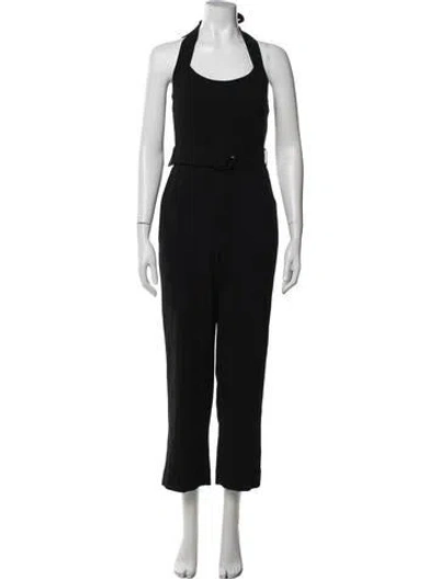Pre-owned Simkhai Halterneck Jumpsuit W/ Tags In Black