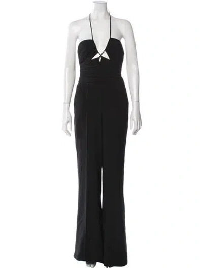 Pre-owned Simkhai Halterneck Jumpsuit W/ Tags In Black