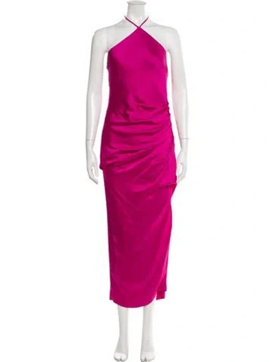Pre-owned Simkhai Halterneck Long Dress