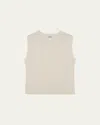 Simkhai Hanson Cashmere Vest In Green