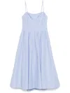 Simkhai Harbor Midi Dress In Blue