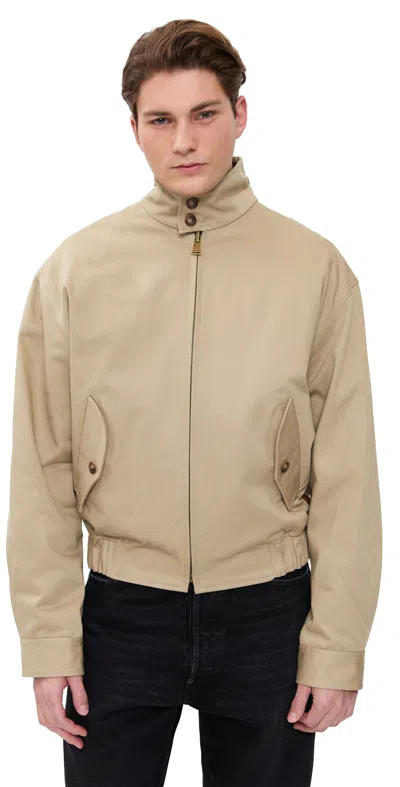 Simkhai Harrington Jacket Khaki In Brown