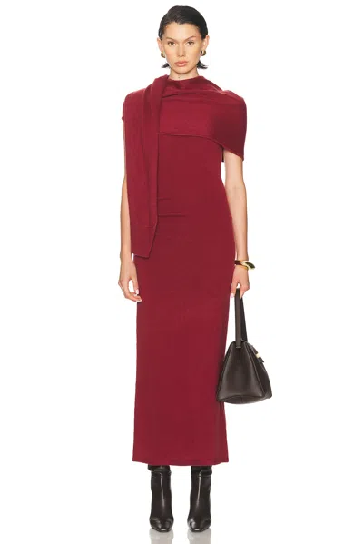 Simkhai Hathaway Midi Dress In Red
