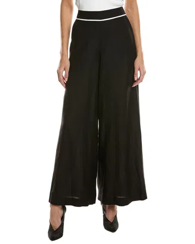 Simkhai Heidi Wide Leg Pant In Black