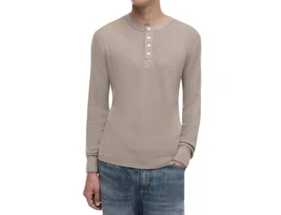 Simkhai Hezekiah Henley Tee In Cashmere Melange