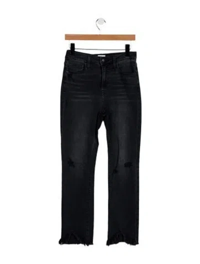 Pre-owned Simkhai High-rise Skinny Leg Jeans In Black