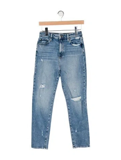 Pre-owned Simkhai High-rise Skinny Leg Jeans In Blue
