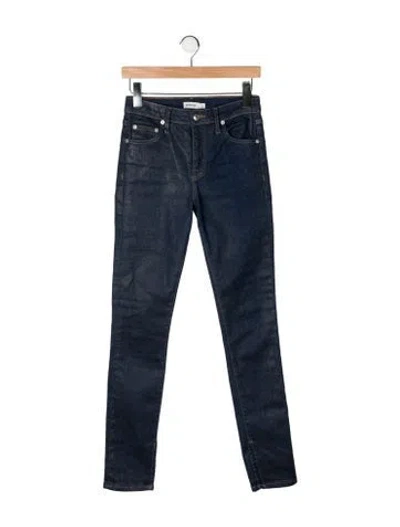 Pre-owned Simkhai High-rise Skinny Leg Jeans In Blue