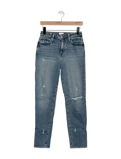 Pre-owned Simkhai High-rise Skinny Leg Jeans In Blue