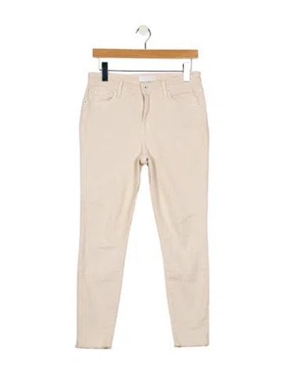 Pre-owned Simkhai High-rise Skinny Leg Jeans In Neutral