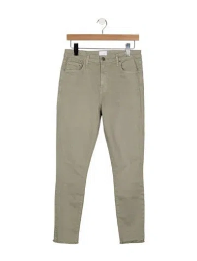 Pre-owned Simkhai High-rise Skinny Leg Jeans W/ Tags In Green