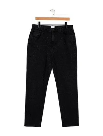 Pre-owned Simkhai High-rise Straight Leg Jeans In Blue