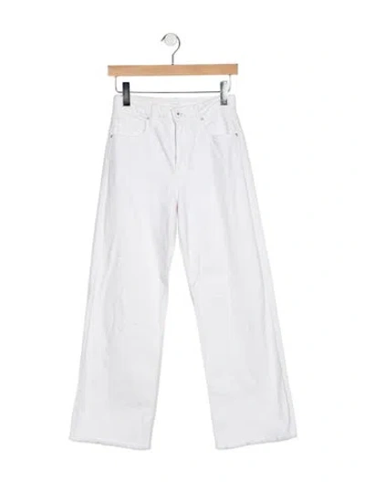 Pre-owned Simkhai High-rise Wide Leg Jeans In Blue