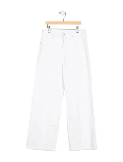 Pre-owned Simkhai High-rise Wide Leg Jeans In Blue