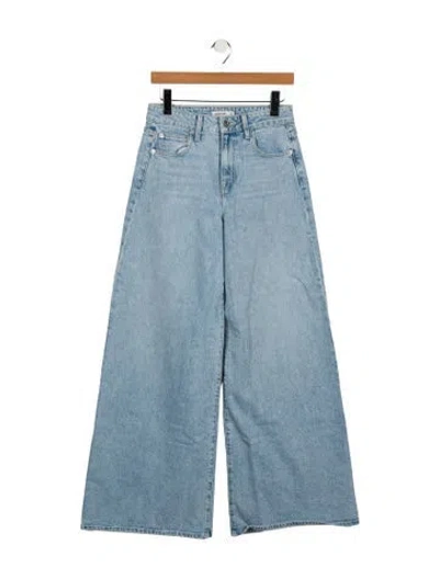 Pre-owned Simkhai High-rise Wide Leg Jeans W/ Tags In Blue