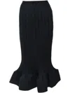 Simkhai Hollis Midi Skirt In Black
