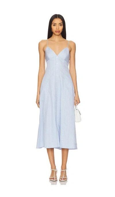SIMKHAI HONOR CAMI MIDI DRESS