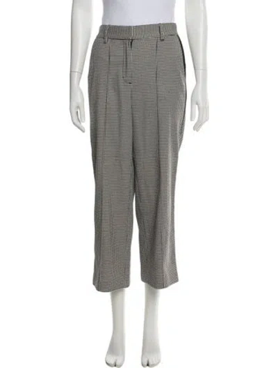 Pre-owned Simkhai Houndstooth Print Wide Leg Pants W/ Tags In Multi