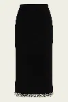 Simkhai Idina Midi Skirt In Black In Black