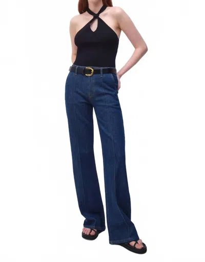 Simkhai Imperial Ansel Trouser In Blue In Black