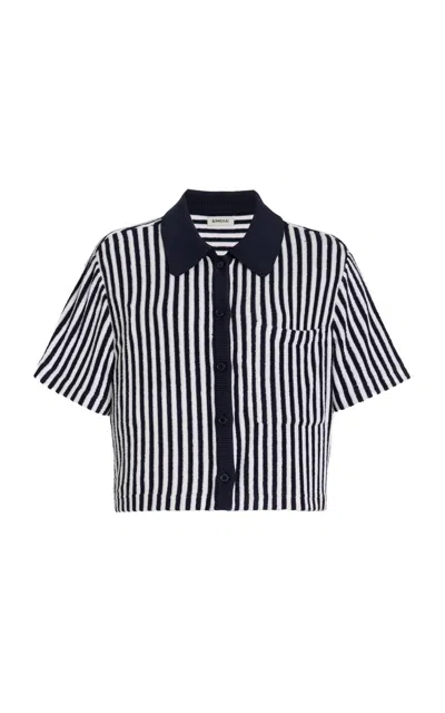 Simkhai Ireland Striped Terry Shirt