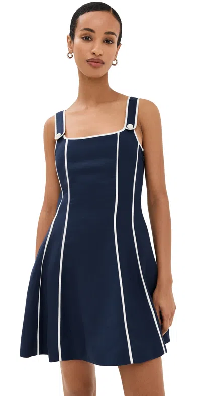 Simkhai Irie Mini Dress Midnight In Blue