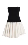 Simkhai Isabelle Strapless Mini Dress In Black