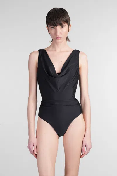 SIMKHAI IVANNA BEACHWEAR IN BLACK NYLON