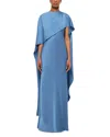 Simkhai Izel Cape Gown In Celestial