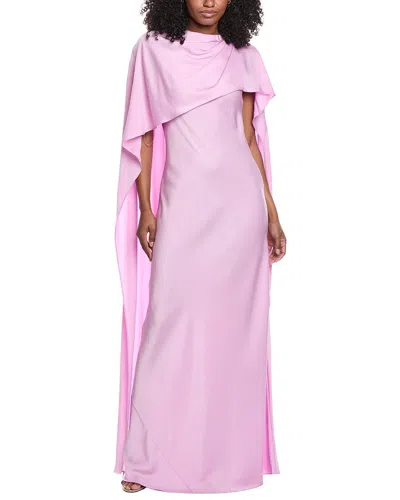 Simkhai Izel Cape Gown In Purple