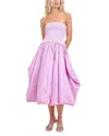 Simkhai Izzy Sleeveless Midi Dress In Purple
