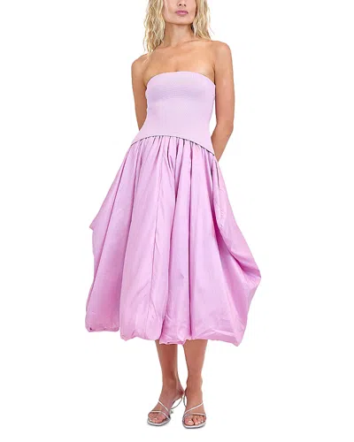 Simkhai Izzy Sleeveless Midi Dress In Purple