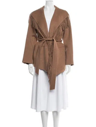 Pre-owned Simkhai Jacket In Brown