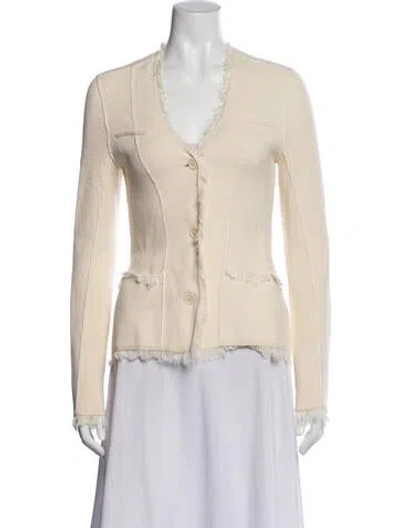 Pre-owned Simkhai Jacket In Neutral