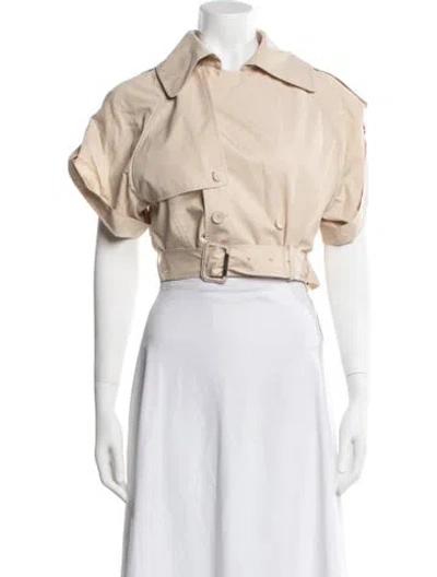 Pre-owned Simkhai Jacket In Neutrals