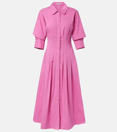 Simkhai Jazz Cotton-blend Poplin Shirt Dress