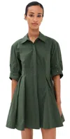 Simkhai Jazzie Mini Dress Cypress In Green